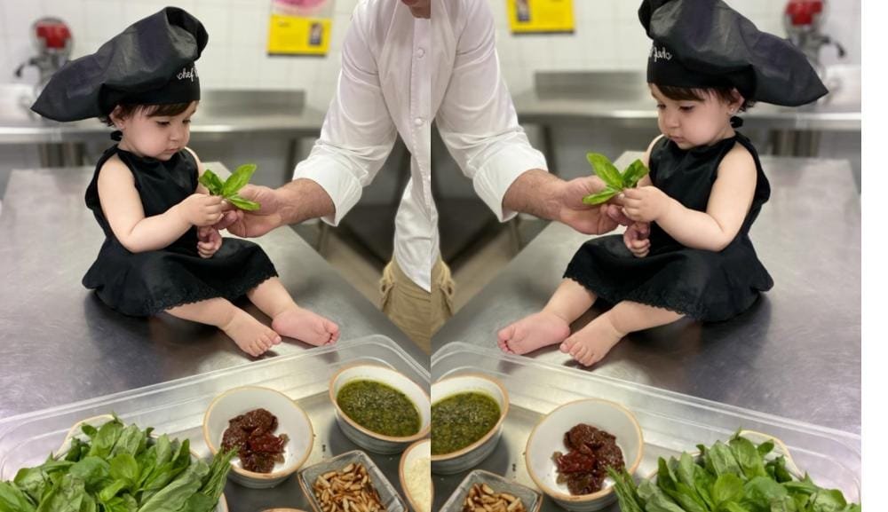 البلوجر الصغيرة سيليا غدار تستعدُّ للمشاركة في مسابقة للطهي