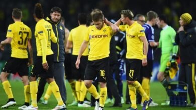 دورتموند يسيطر وينهي الشوط الأول بهدفين أمام هامبورغ