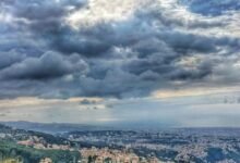 منخفض جوي يقترب من لبنان بعد موجة الحر.. تراجع الحرارة وأمطار متفرقة خلال عطلة نهاية الأسبوع