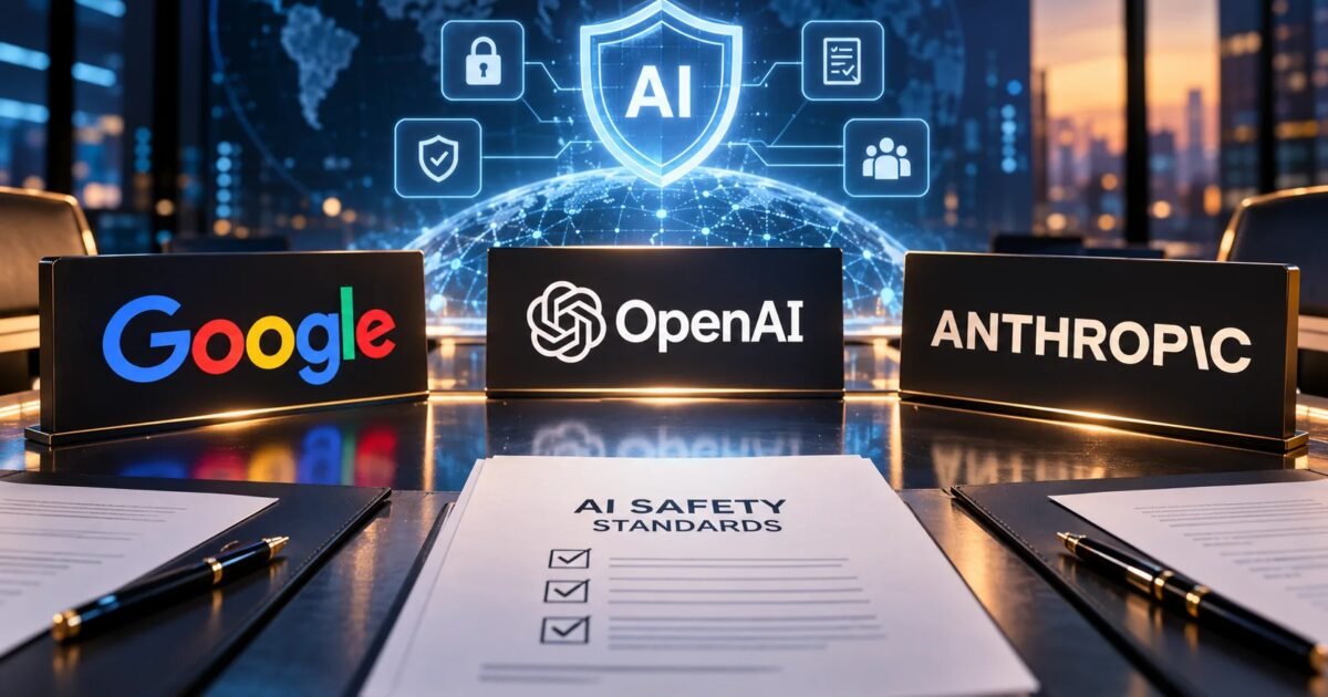 جوجل وOpenAI وأنثروبيك تتحرك نحو معايير موحدة لسلامة الذكاء الاصطناعي
