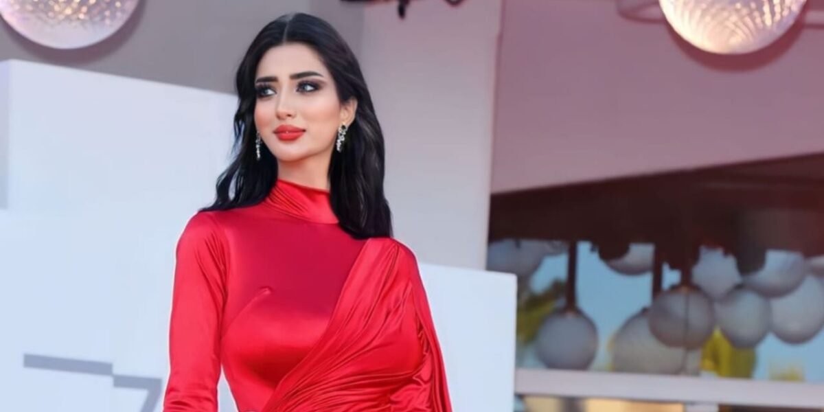 ملكة جمال العرب المغربية شروق شلواطي تتألق في مهرجان كان السينمائي