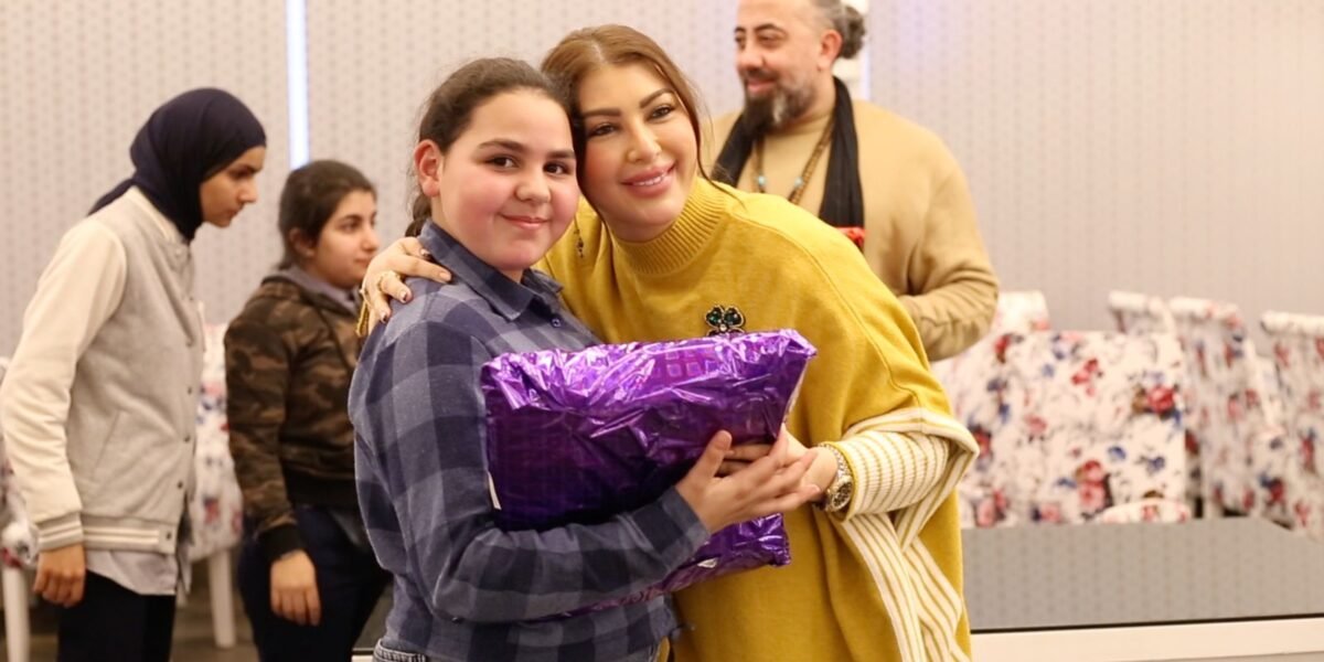 السفيرة زينة سلامة ويوم ترفيهي مع أطفال المبرات الخيرية