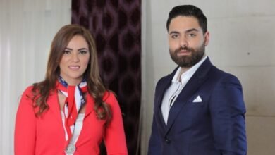 النجم حسين فنيش و نجمة ذا فويس بتول البني في اطلالة ة كليبراجع
