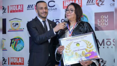 حفل الجوائز الذهبية لجمعية السياحة والفن الدولي بمراكش