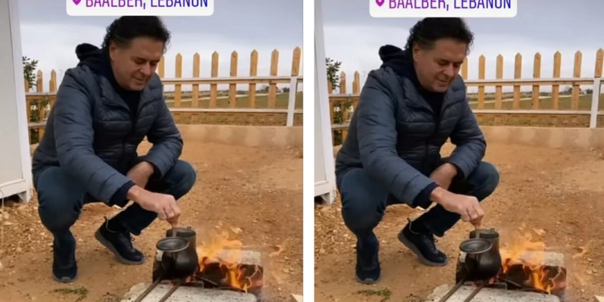 راغب علامة يستمتع بعطلته في بعلبك
