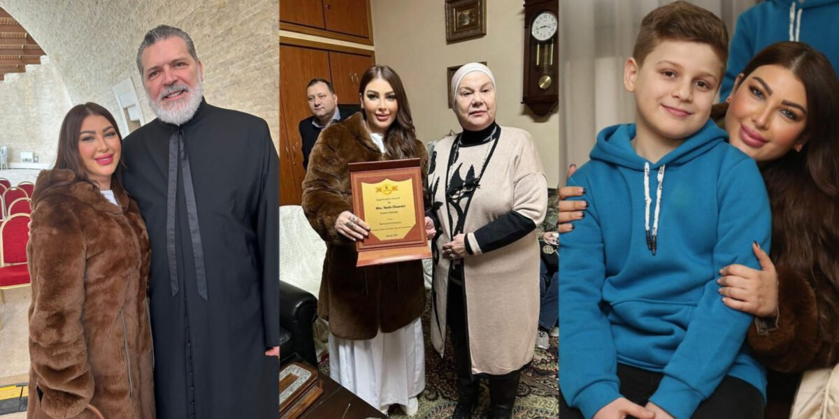 سفيرة النوايا الحسنة زينة سلامة ترسم البسمة على وجوه أطفال طرابلس