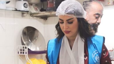 سفيرة النوايا الحسنة زينة سلامة في بيروت للمشاركة في مبادرة المطبخ المركزي الخيرية