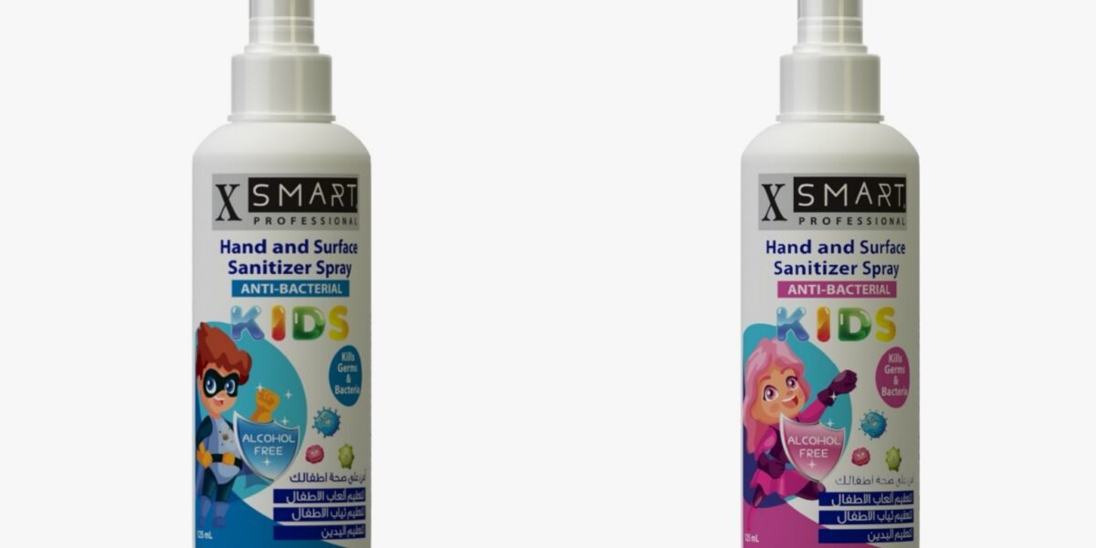 شركة Xsma professional تطلق معقم ومطهر بالأطفال